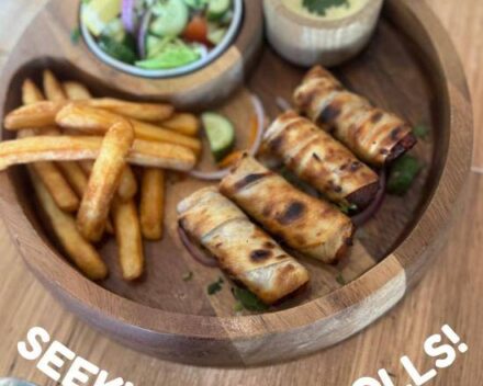 Seekh Kebab Rolls